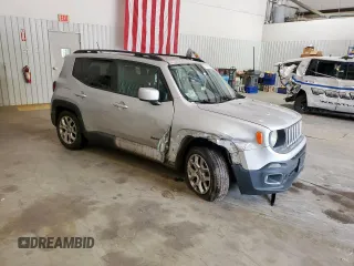 2017 Jeep Renegade Latitude with VIN ZACCJABB3HPG54169, listed as a Copart auction lot 59156235 with 142,892 mi miles and Salvage title. Bid and sale history available at DreamBid. Image 4.