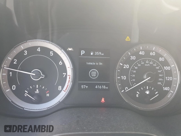 2022 Hyundai Venue SEL with VIN KMHRC8A38NU156823, listed as a Copart auction lot 49323595 with 41,618 mi miles and Salvage Title. Bid and sale history available at DreamBid. Image 9.