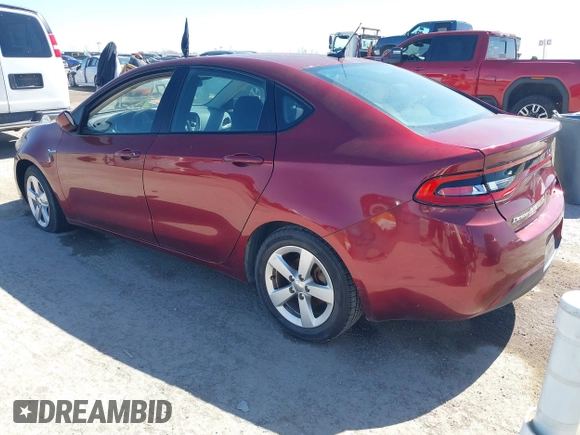 2015 Dodge Dart SXT z VIN 1C3CDFBB1FD374304, wystawiony jako IAAI lot #41781595 z przebiegiem 165 514 mil mil oraz . Historia ofert i sprzedaży dostępna na DreamBid. Obrazek 3.
