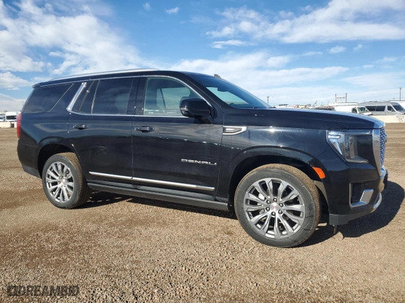 2023 GMC Yukon Denali with VIN 1GKS2DKL0PR205345, listed as a Copart auction lot 43114955 with 50,328 mi miles and Clean Title. Bid and sale history available at carsss.com. Image 4.