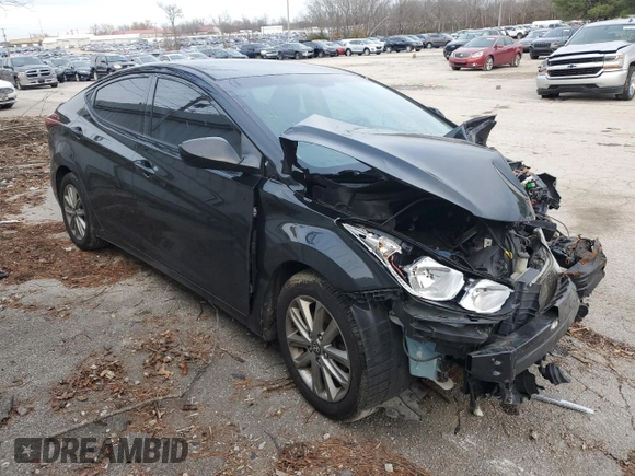 2015 Hyundai Elantra SE z VIN 5NPDH4AE4FH617845, wystawiony jako Copart lot #84423864 z przebiegiem Nie podano mil oraz Nie do naprawy. Historia ofert i sprzedaży dostępna na DreamBid. Obrazek 4.