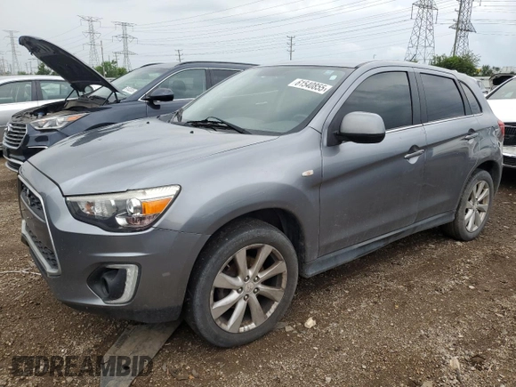 2015 Mitsubishi Outlander SE with VIN 4A4AP4AU7FE011347, listed as a Copart auction lot 61540855 with 161,791 mi miles and Clean title. Bid and sale history available at DreamBid. Image 1.
