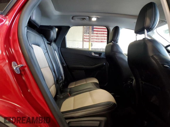 2021 Ford Escape Titanium Hybrid with VIN 1FMCU9DZ0MUB17327, listed as a Copart auction lot 56545325 with 36,368 mi miles and Salvage title. Bid and sale history available at DreamBid. Image 11.