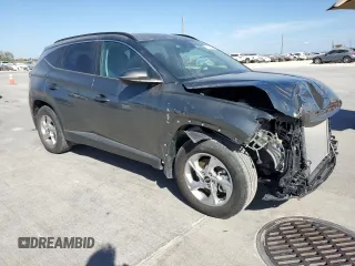 2022 Hyundai Tucson SEL with VIN 5NMJB3AE4NH133264, listed as a Copart auction lot 77479414 with 5,881 mi miles and Salvage Title. Bid and sale history available at carsss.com. Image 4.
