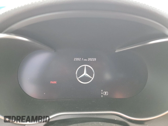 2022 Mercedes-Benz C 300 with VIN W1KWJ8DB0NG113775, listed as a Copart auction lot 78471944 with 20,225 mi miles and Salvage Title. Bid and sale history available at DreamBid. Image 9.