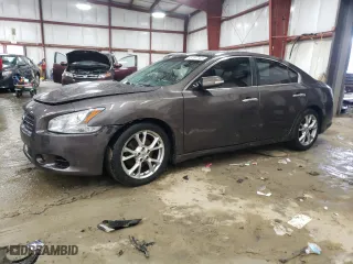2013 Nissan Maxima 3.5 S with VIN 1N4AA5AP9DC818024, listed as a Copart auction lot 45197745 with NaN miles and Salvage Title. Bid and sale history available at carsss.com. Image 1.