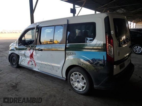 2018 Ford Transit Connect XL with VIN NM0GS9E73J1353974, listed as a Copart auction lot 85664194 with 86,108 mi miles and Salvage title. Bid and sale history available at DreamBid. Image 2.