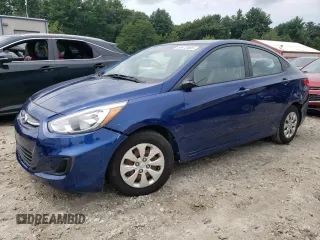 2016 Hyundai Accent SE with VIN KMHCT4AE6GU011184, listed as a Copart auction lot 60473493 with 80,848 mi miles. Bid and sale history available at carsss.com. Image 1.