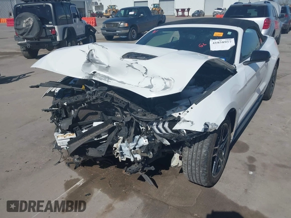 2020 Ford Mustang EcoBoost with VIN 1FATP8UH0L5119932, listed as a IAAI auction lot 41858957 with 61,952 mi miles and . Bid and sale history available at carsss.com. Image 6.