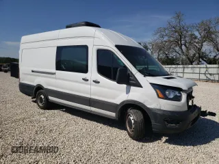 2021 Ford Transit Cargo with VIN 1FTBW3X85MKA89109, listed as a Copart auction lot 56777475 with Not provided miles and Salvage title. Bid and sale history available at DreamBid. Image 4.