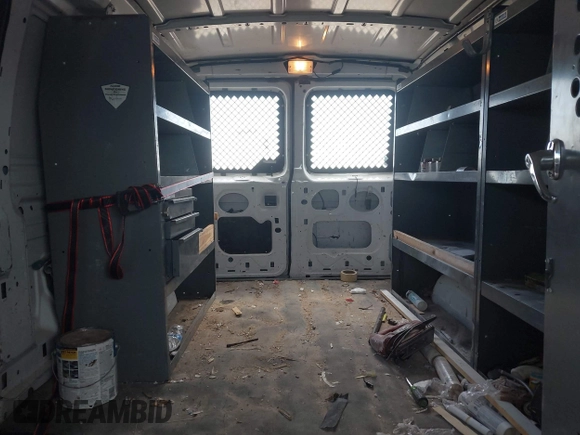 2005 Ford Econoline Cargo with VIN 1FTNE24L65HB17842, listed as a IAAI auction lot 42441680 with 216,578 mi miles and . Bid and sale history available at DreamBid. Image 8.