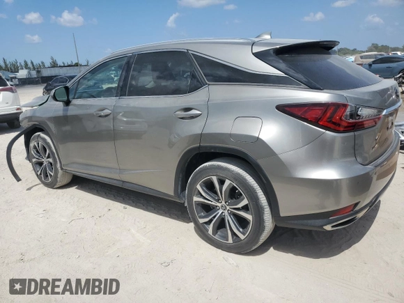 2021 Lexus RX 350 with VIN 2T2HZMAAXMC216274, listed as a Copart auction lot 53692375 with 20,678 mi miles and Salvage Title. Bid and sale history available at DreamBid. Image 2.