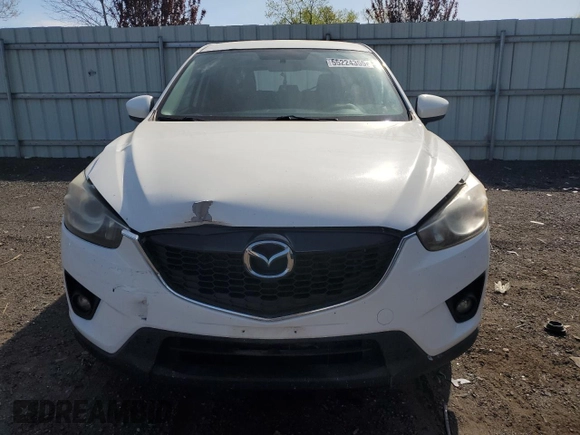 2015 Mazda CX-5 Touring with VIN JM3KE4CYXF0445980, listed as a Copart auction lot 55224355 with 183,713 mi miles and Salvage Title. Bid and sale history available at DreamBid. Image 5.