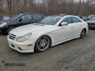 2009 Mercedes-Benz CLS-Class 5.5L with VIN WDDDJ72X49A147565, listed as a Copart auction lot 44361605 with 0 mi miles and Salvage Title. Bid and sale history available at carsss.com. Image 1.