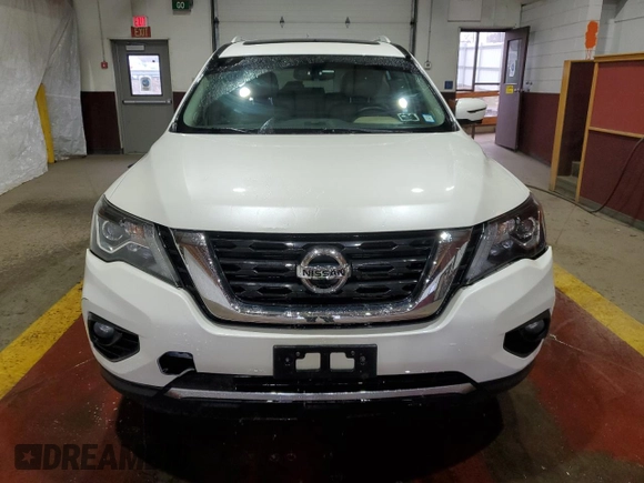 2017 Nissan Pathfinder SV with VIN 5N1DR2MMXHC621817, listed as a Copart auction lot 49306035 with 75,583 mi miles and Salvage Title. Bid and sale history available at carsss.com. Image 5.