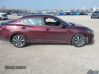 2024 Nissan Sentra SV with VIN 3N1AB8CV8RY255702, listed as a IAAI auction lot 41516627 with 10,986 mi miles. Bid and sale history available at carsss.com. Image 12.
