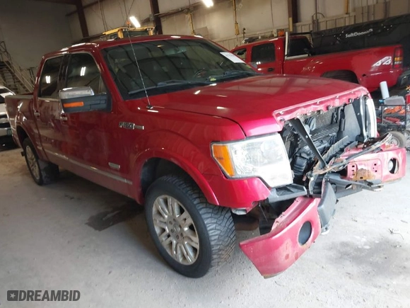 2012 Ford F-150 XL with VIN 1FTFW1ET9CFA79509, listed as a IAAI auction lot 41754105 with NaN miles. Bid and sale history available at carsss.com. Image 1.