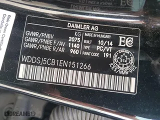 2014 Mercedes-Benz CLA-Class CLA 45 AMG with VIN WDDSJ5CB1EN151266, listed as a Copart auction lot 63798924 with 188,494 mi miles and Salvage Title. Bid and sale history available at carsss.com. Image 13.