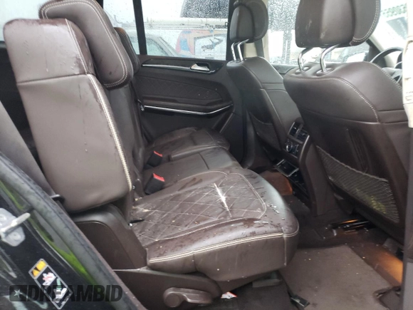 2018 Mercedes-Benz GLS 550 with VIN 4JGDF7DEXJB143439, listed as a Copart auction lot 43530955 with 98,405 mi miles and Salvage title. Bid and sale history available at DreamBid. Image 11.