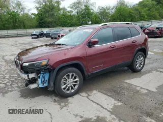 2021 Jeep Cherokee Latitude Lux z VIN 1C4PJMMX4MD218936, wystawiony jako Copart lot #56717215 z przebiegiem 29 458 mil mil oraz Szkoda całkowita • Salvage title. Historia ofert i sprzedaży dostępna na DreamBid. Obrazek 1.