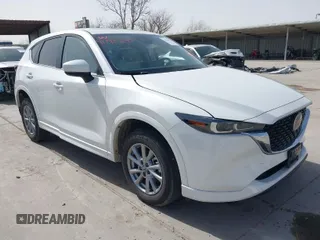 2025 Mazda CX-5 2.5 S Preferred Package with VIN JM3KFBCL3S0590178, listed as a IAAI auction lot 41798294 with 3,264 mi miles. Bid and sale history available at carsss.com. Image 1.