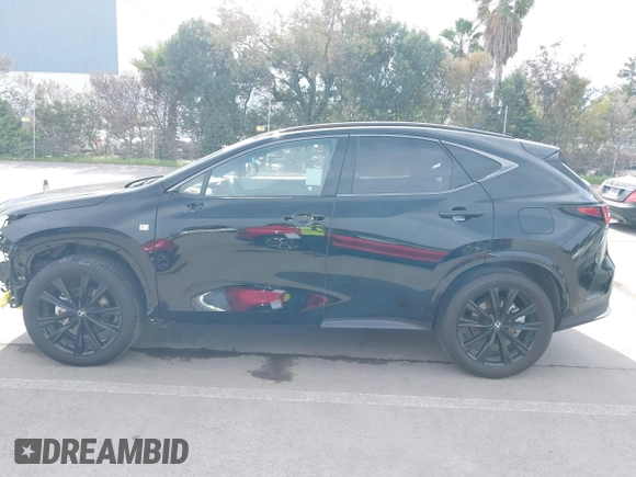 2024 Lexus NX with VIN JTJKKCFZ2R2037740, listed as a IAAI auction lot 41679598 with 6,907 mi miles. Bid and sale history available at carsss.com. Image 15.