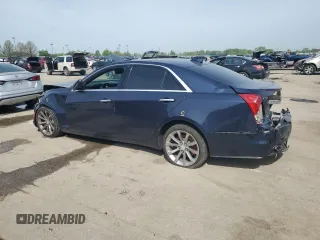 2018 Cadillac CTS Luxury AWD with VIN 1G6AX5SX0J0128430, listed as a Copart auction lot 53480485 with 121,920 mi miles and Salvage title. Bid and sale history available at DreamBid. Image 2.