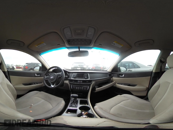 2017 Kia Optima LX with VIN 5XXGT4L39HG159497, listed as a IAAI auction lot 41940267 with 115,088 mi miles. Bid and sale history available at carsss.com. Image 18.