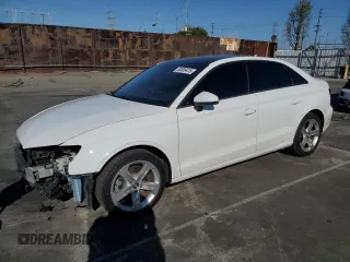 2017 Audi A3 Sedan Premium with VIN WAUAUGFF7H1057375, listed as a Copart auction lot 50089415 with 72,119 mi miles and Salvage Title. Bid and sale history available at carsss.com. Image 1.