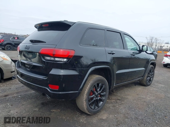 2018 Jeep Grand Cherokee Laredo with VIN 1C4RJFAG8JC356697, listed as a IAAI auction lot 41936524 with 78,292 mi miles and . Bid and sale history available at DreamBid. Image 4.