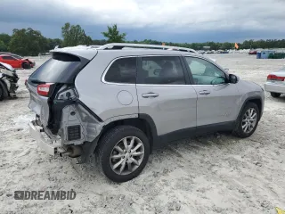 2018 Jeep Cherokee Limited z VIN 1C4PJLDX3JD587535, wystawiony jako Copart lot #60252225 z przebiegiem 64 709 mil mil oraz Szkoda całkowita • Salvage title. Historia ofert i sprzedaży dostępna na DreamBid. Obrazek 3.