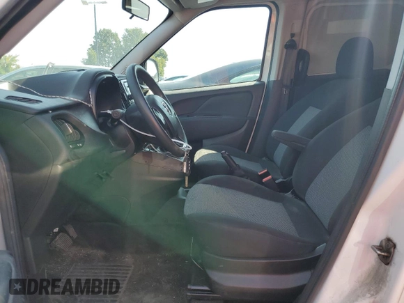 2022 Ram ProMaster City Cargo Tradesman with VIN ZFBHRFAB8M6V76078, listed as a Copart auction lot 71181794 with 135,178 mi miles and Salvage Title. Bid and sale history available at DreamBid. Image 7.