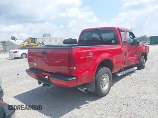 2004 Ford F-250 XL with VIN 1FTNX21P24EB26202, listed as a IAAI auction lot 42761886 with 58,980 mi miles and . Bid and sale history available at DreamBid. Image 4.