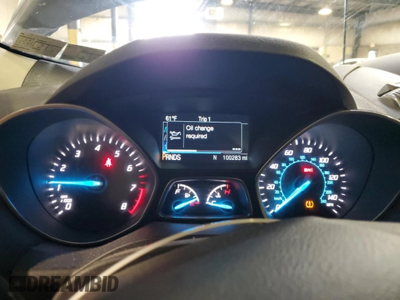 2015 Ford Escape SE with VIN 1FMCU9GX0FUB54617, listed as a Copart auction lot 53537945 with 100,283 mi miles and Salvage Title. Bid and sale history available at carsss.com. Image 9.