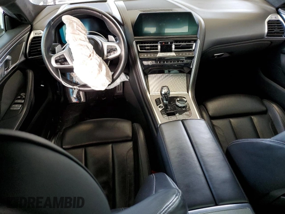 2021 BMW 8 Series 840i with VIN WBAGV2C08MCG13060, listed as a Copart auction lot 42387435 with 39,761 mi miles and Salvage Title. Bid and sale history available at DreamBid. Image 8.