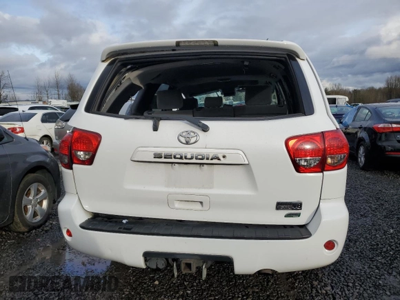 2014 Toyota Sequoia SR5 with VIN 5TDBW5G12ES104755, listed as a Copart auction lot 45687475 with 131,439 mi miles and Salvage Title. Bid and sale history available at carsss.com. Image 6.