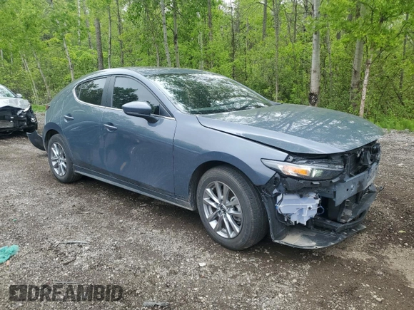 2024 Mazda 3 S Preferred with VIN JM1BPALM5R1715730, listed as a Copart auction lot 57655565 with 18,095 mi miles and Salvage title. Bid and sale history available at DreamBid. Image 4.