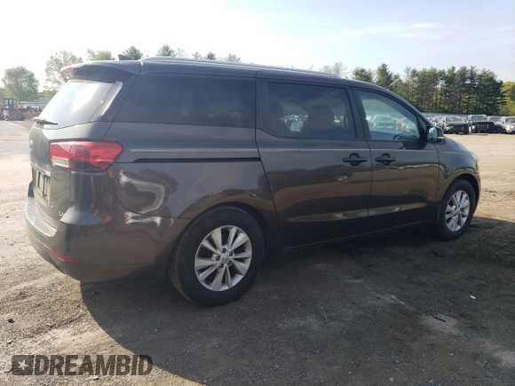 2016 Kia Sedona LX with VIN KNDMB5C16G6182517, listed as a Copart auction lot 55038605 with 196,498 mi miles and Clean Title. Bid and sale history available at carsss.com. Image 3.
