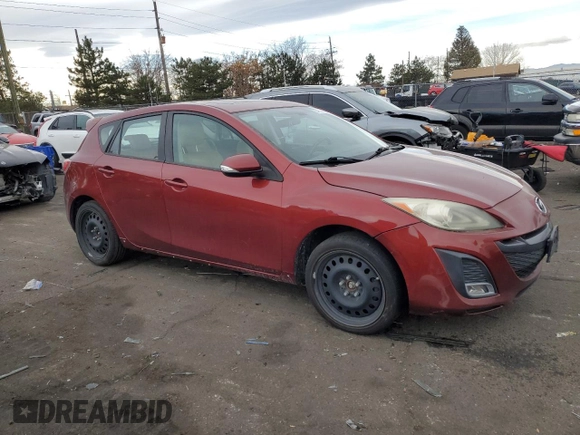 2010 Mazda 3 S Sport with VIN JM1BL1H57A1202965, listed as a Copart auction lot 84758814 with 140,256 mi miles and Salvage title. Bid and sale history available at DreamBid. Image 4.