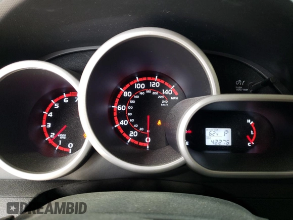 2010 Pontiac Vibe with VIN 5Y2SM6E07AZ403883, listed as a Copart auction lot 77337294 with 42,276 mi miles and Salvage Title. Bid and sale history available at carsss.com. Image 9.