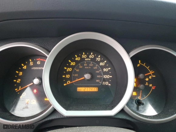 2006 Toyota 4Runner SR5 with VIN JTEBT14R968029534, listed as a Copart auction lot 52741625 with 277,417 mi miles and Clean Title. Bid and sale history available at carsss.com. Image 9.