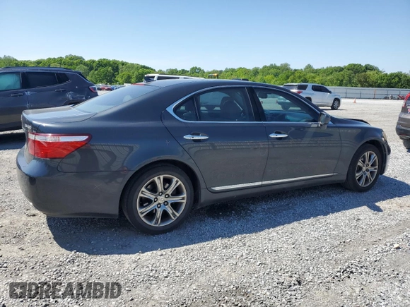 2008 Lexus LS 460 z VIN JTHBL46F285081275, wystawiony jako Copart lot #54389465 z przebiegiem 139 819 mil mil oraz Szkoda całkowita • Salvage title. Historia ofert i sprzedaży dostępna na DreamBid. Obrazek 3.