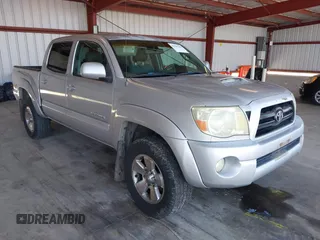 2008 Toyota Tacoma PreRunner with VIN 3TMJU62N98M065491, listed as a IAAI auction lot 42606386 with 250,523 mi miles and . Bid and sale history available at DreamBid. Image 1.