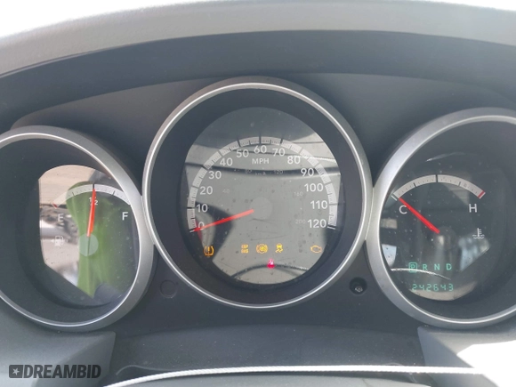 2010 Dodge Grand Caravan SE with VIN 2D4RN4DE0AR107498, listed as a IAAI auction lot 42048596 with 242,643 mi miles. Bid and sale history available at carsss.com. Image 7.