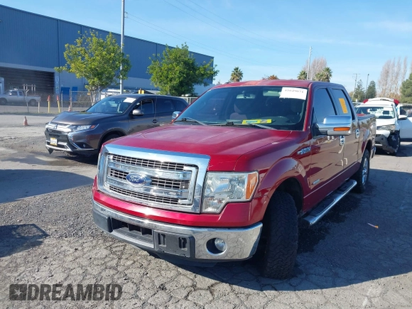 2014 Ford F-150 XL with VIN 1FTFW1CT1EKE13383, listed as a IAAI auction lot 41049071 with 1 mi miles. Bid and sale history available at carsss.com. Image 18.
