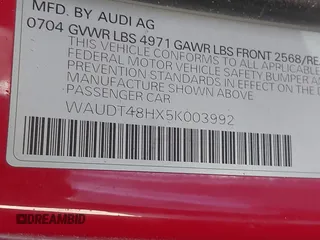 2005 Audi A4 3.0L with VIN WAUDT48HX5K003992, listed as a IAAI auction lot 41457976 with 129,271 mi miles. Bid and sale history available at carsss.com. Image 9.