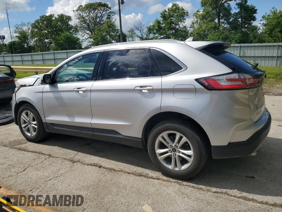 2019 Ford Edge SEL z VIN 2FMPK3J95KBB19621, wystawiony jako Copart lot #56135855 z przebiegiem 67 961 mil mil oraz Szkoda całkowita • Salvage title. Historia ofert i sprzedaży dostępna na DreamBid. Obrazek 2.