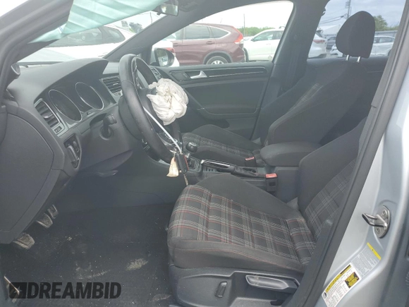 2016 Volkswagen Golf GTI SE with VIN 3VW5T7AU1GM001735, listed as a Copart auction lot 55133774 with 48,277 mi miles and Salvage Title. Bid and sale history available at carsss.com. Image 7.