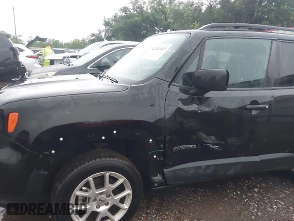 2022 Jeep Renegade Latitude with VIN ZACNJDB14NPN48047, listed as a IAAI auction lot 42494403 with 42,598 mi miles and . Bid and sale history available at DreamBid. Image 6.