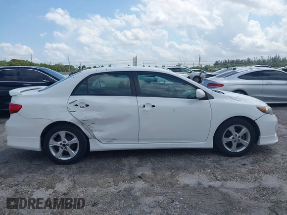 2013 Toyota Corolla L with VIN 5YFBU4EEXDP089483, listed as a IAAI auction lot 41923860 with 108,886 mi miles. Bid and sale history available at carsss.com. Image 13.